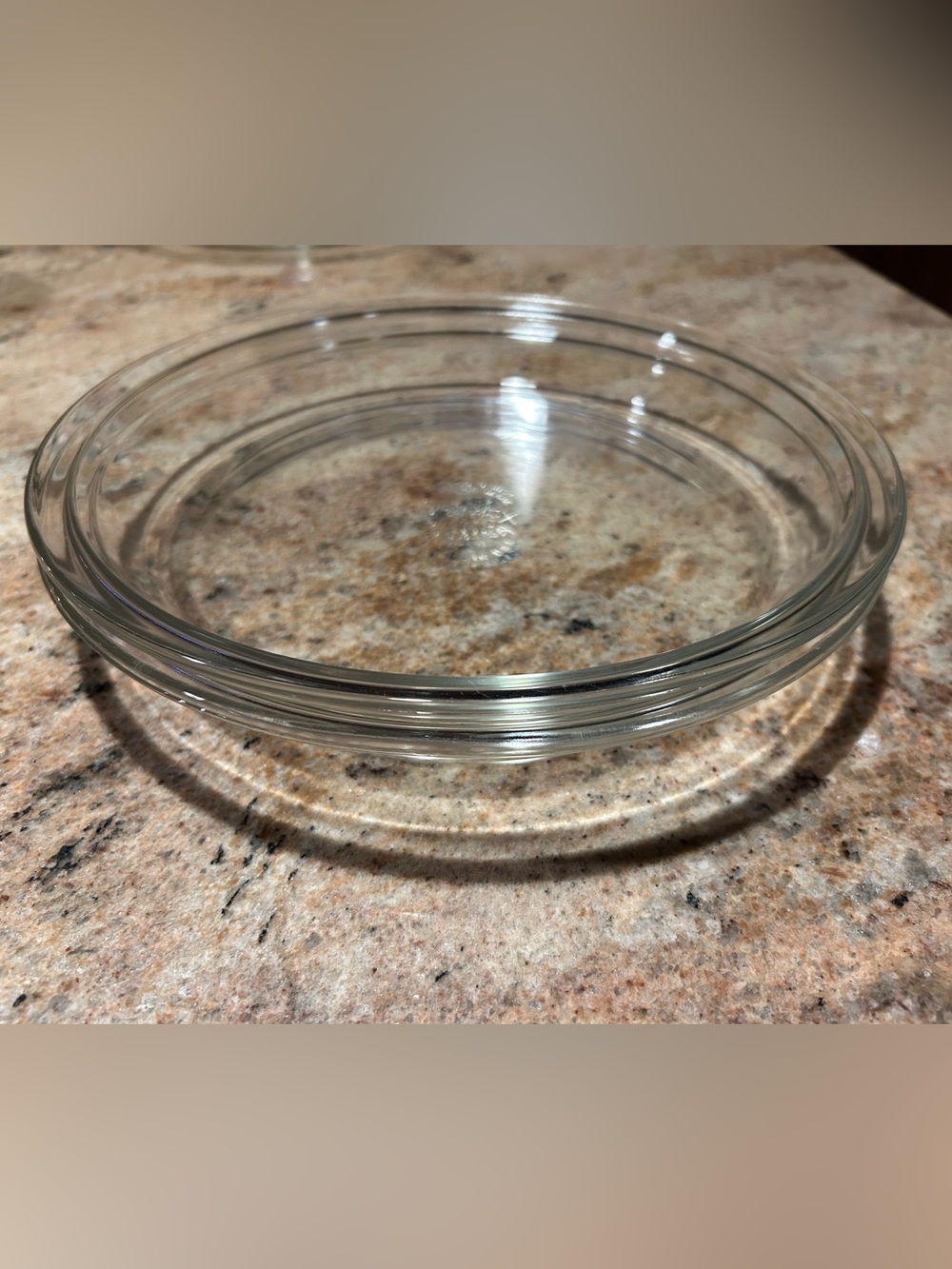 Pyrex TRADE MARK #209 9” Clear Glass Pie Plates Set of 2 Flawless